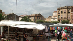 Mercat setmanal del divendres. Foto: Olga Solà Rivera