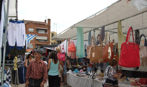 Mercat setmanal del divendres. Foto: Olga Solà Rivera